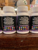Melatonin, Valerian Root L-Theanine Ashwagandha Supplement