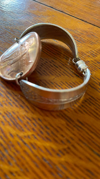 Copper Coin Spoon Bracelet