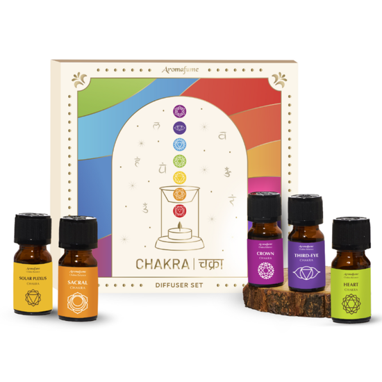 7 Chakra Essential Oil Gift Set | Chakra Oil Diffusers