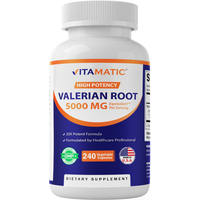 Valerian Root Capsules, 5000 MG (240 caps)