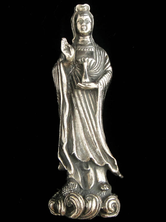 Brass Deity Quan Yin - Goddess of Compassion