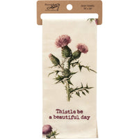 Thistle Be A Beautiful Day Kitchen Towel