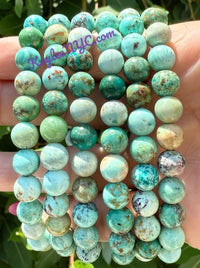 Natural Turquoise Bracelet (8 mm beads)