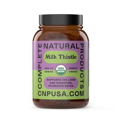Organic Milk Thistle Capsules