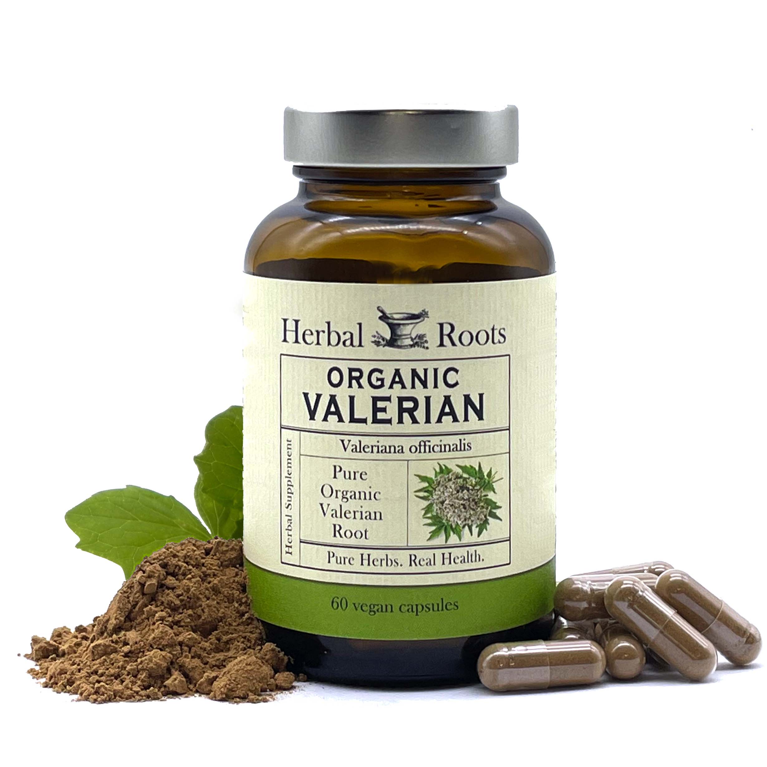 Valerian Root Capsules (Organic)