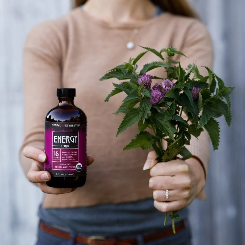 Energy Tonic: Fire Cider with Mother, Beets, Nettles, & Kelp