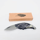Eagle Head Mini Pocket Knife - Stainless Steel