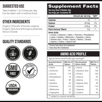 Plant Aminos Essential Amino Acids (360 tablets)
