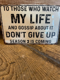 Metal Wall Plaques - Gotta Have a Sense of Humor!