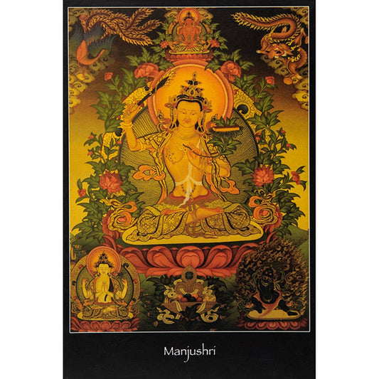 Altar Information Card - Manjushri
