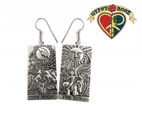 Tarot Earrings - Moon And Sun