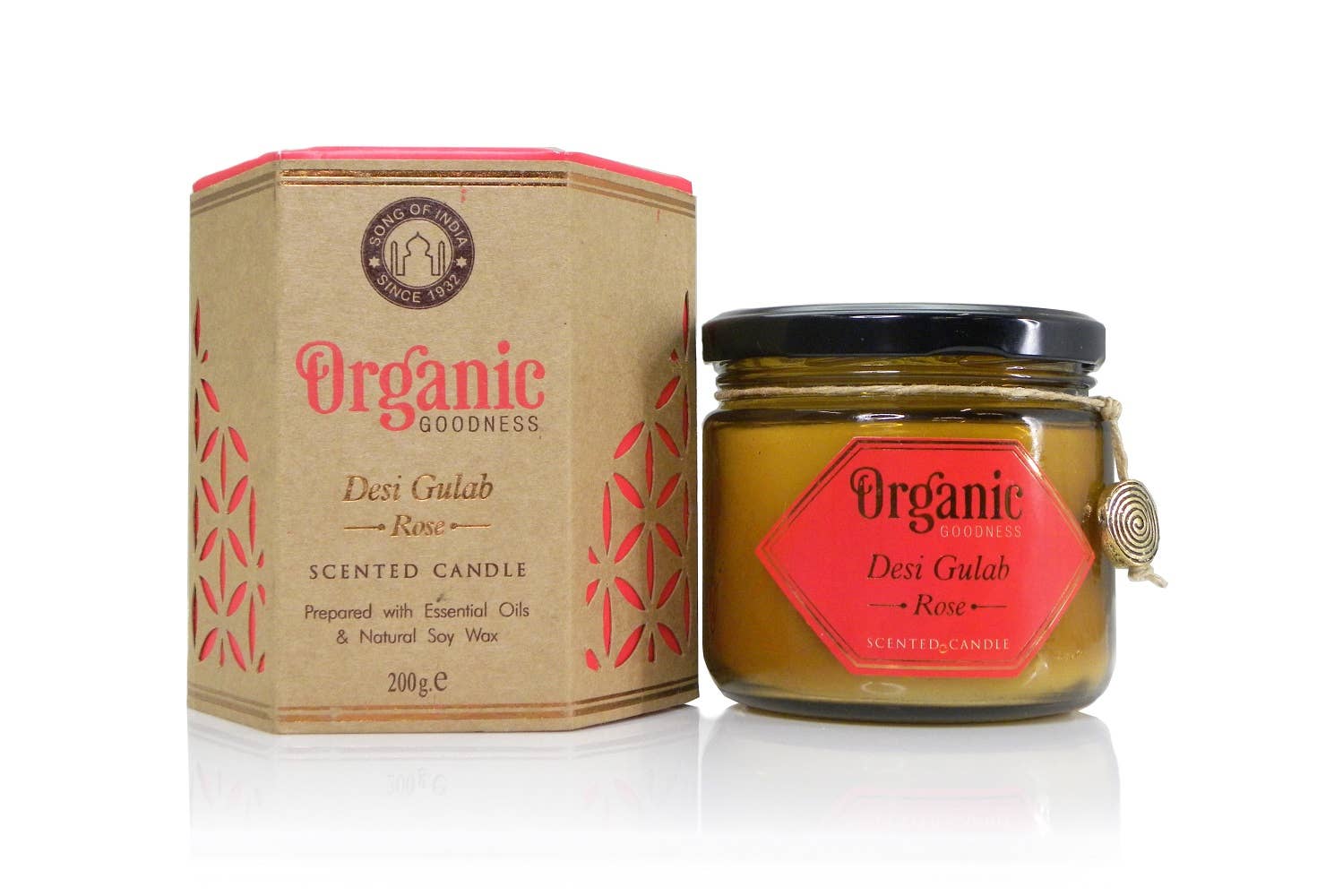 Organic Goodness Candle Rose
