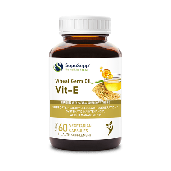 Vitamin E- Wheat Germ Oil Capsules