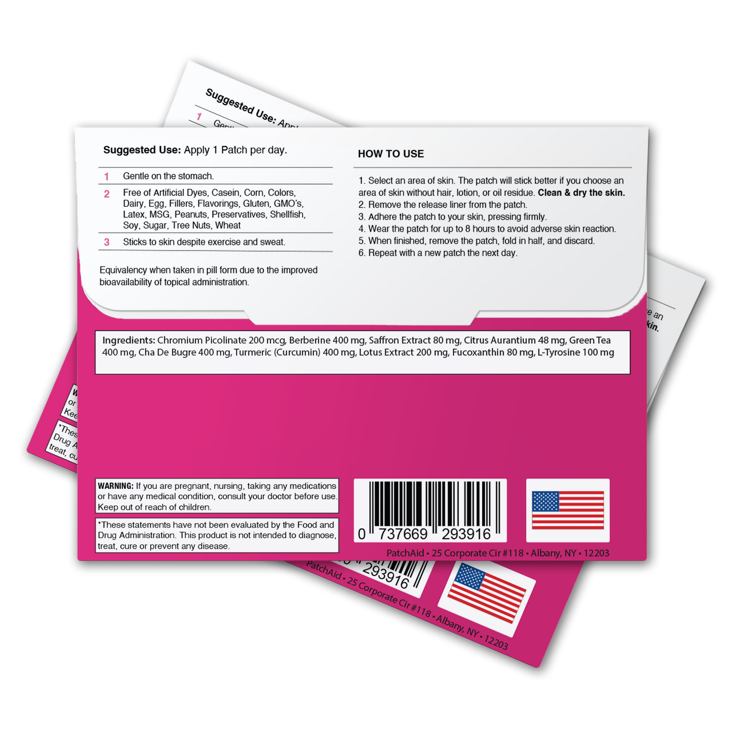 Slim Trim Appetite Suppressant Patch - Reduce Cravings