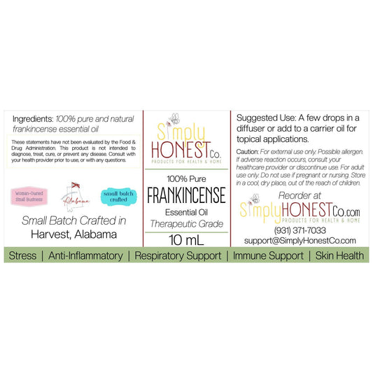 Frankincense Essential Oil (10mL)  100% Pure, Undiluted