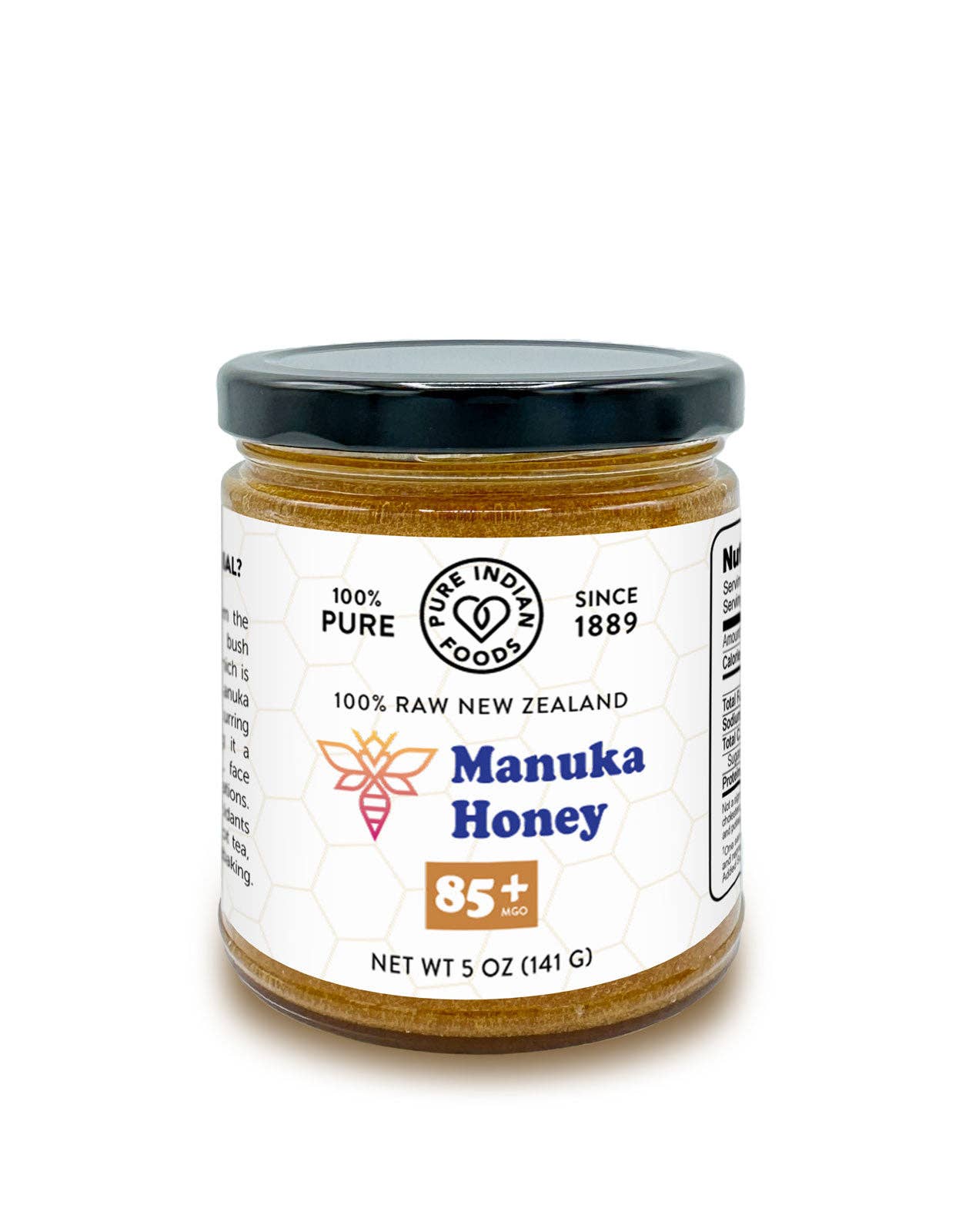 Manuka Honey, 85+ MGO (5 oz)