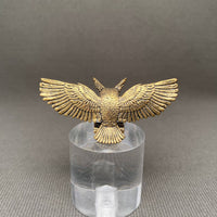 Brass Owl - Flying