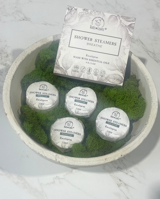 All-Natural Shower Steamers with Essential Oils
