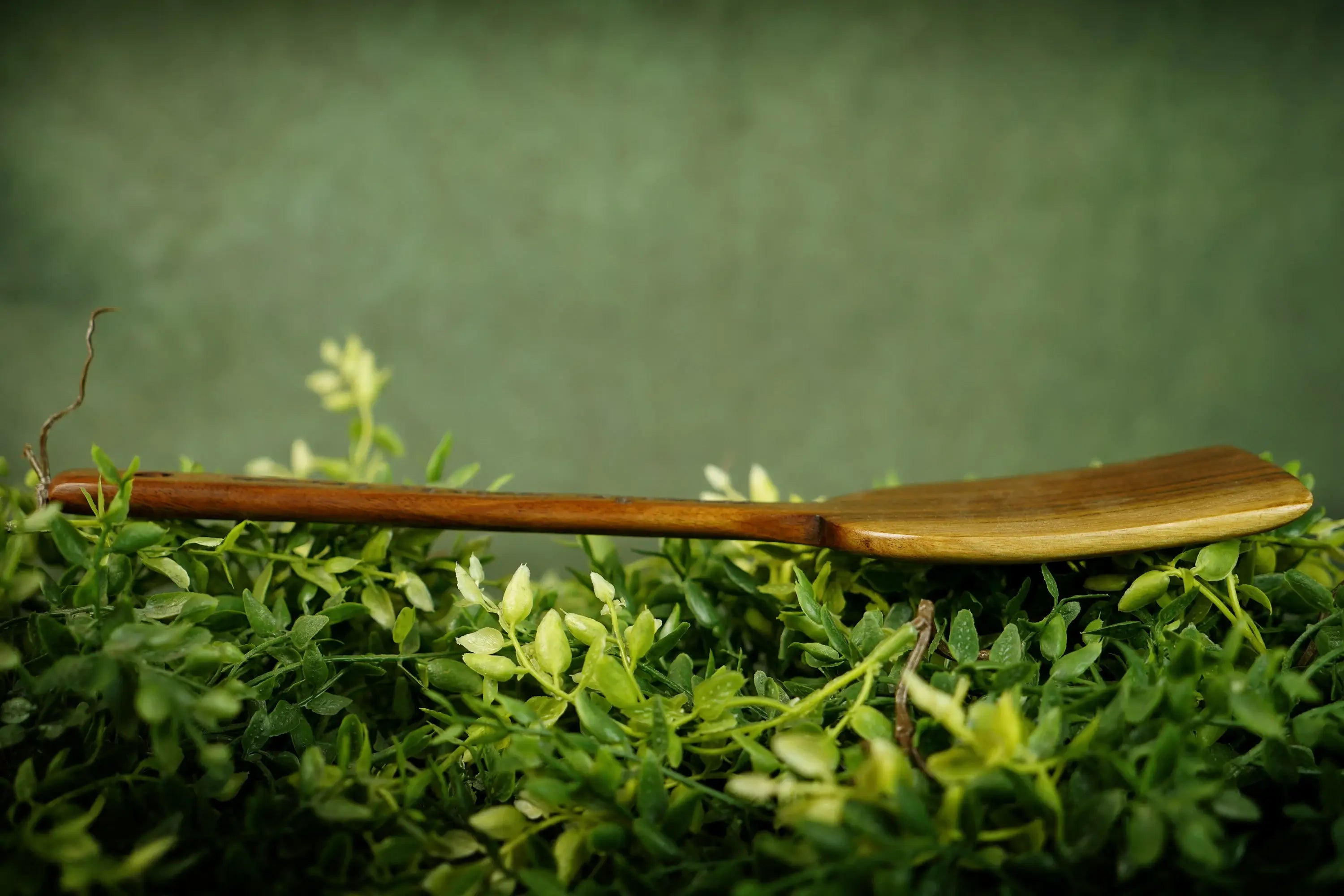 Wooden Spatula with Mill Gap, VA carved in the handle