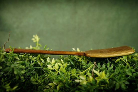 Wooden Spatula with Mill Gap, VA carved in the handle