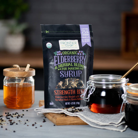 Elderberry & Herbal Tea Blend - Organic (4.23 oz)