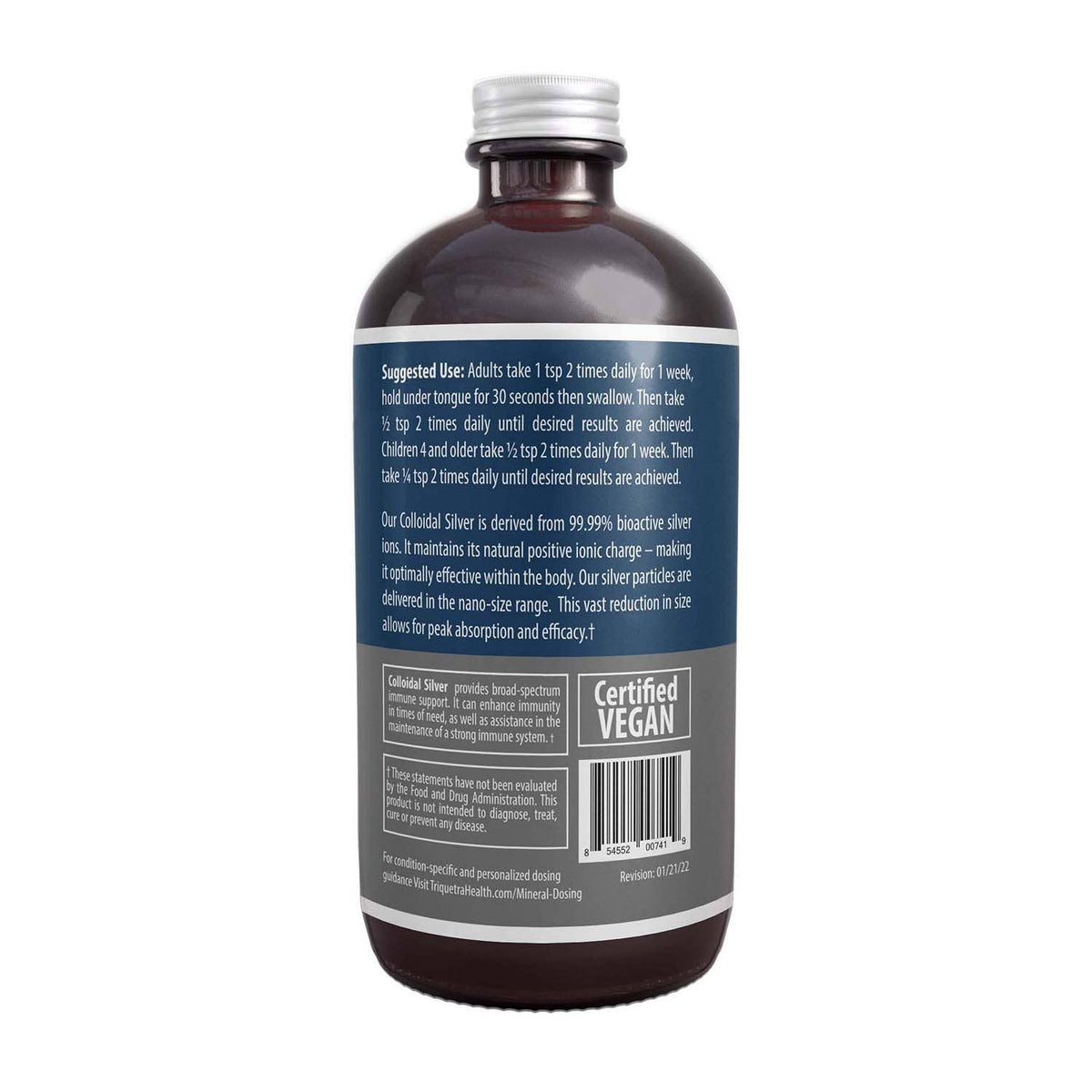 Colloidal Silver Liquid Supplement (8 fl oz)