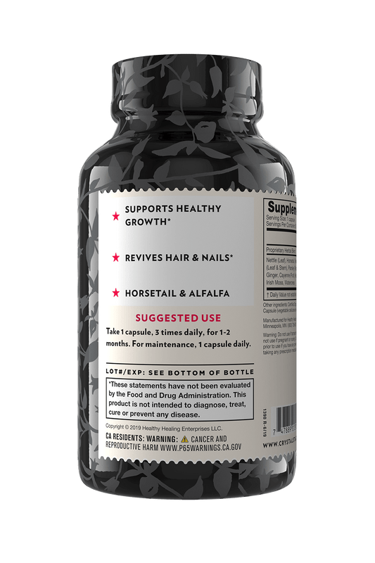 Beautiful Hair and Nails - Herbal Supplement with 14 Herbs (60 capsules)