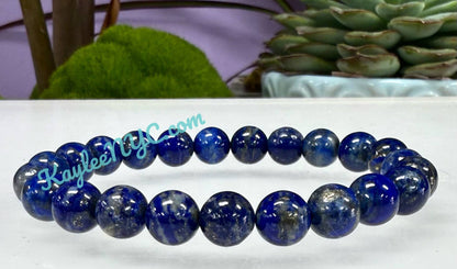 Natural Lapis Lazuli Gemstone Bracelet