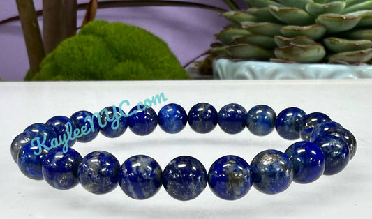 Natural Lapis Lazuli Gemstone Bracelet