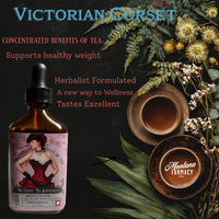 Victorian Corset Weight Support Herbal Tea elixir Drops