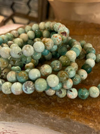 Natural Turquoise Bracelet (8 mm beads)