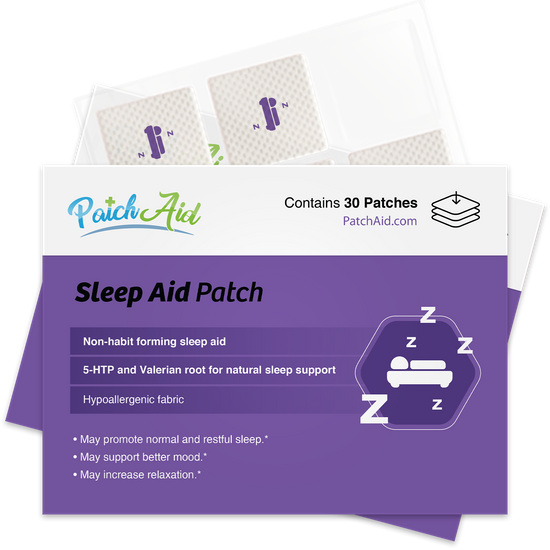 Sleep Aid Topical Vitamin Patch - Natural Sleep Support (30 patches)