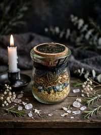 Spell Jar Practical Magic (New Beginnings, Loss & Grief, & Bewitch)