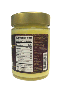 Organic Ghee 10 fl oz (260g) Jar