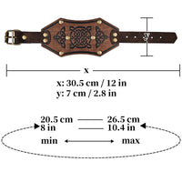 Viking Leather Bracelet