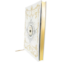 Journal with Beautiful Velvet Bag Featuring the Moon Phases