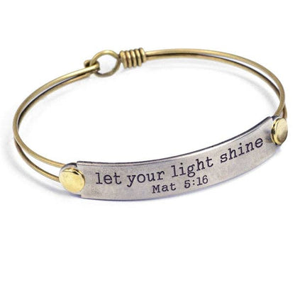 Inspirational Bible Verse Bracelet