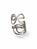Adjustable Ether Sterling Silver Ring