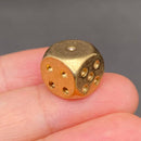 Set of Brass Dice