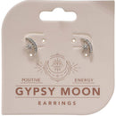 Sun Moon Stud Earrings