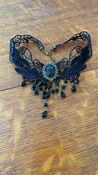 Black Mystic Gypsy Necklace