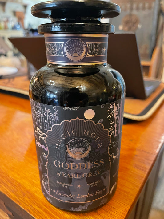 Goddess of Earl Lavender London Fog Tea - Apothecary Jar (80 cups)
