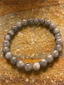 Natural Labradorite Bracelet (8mm beads)