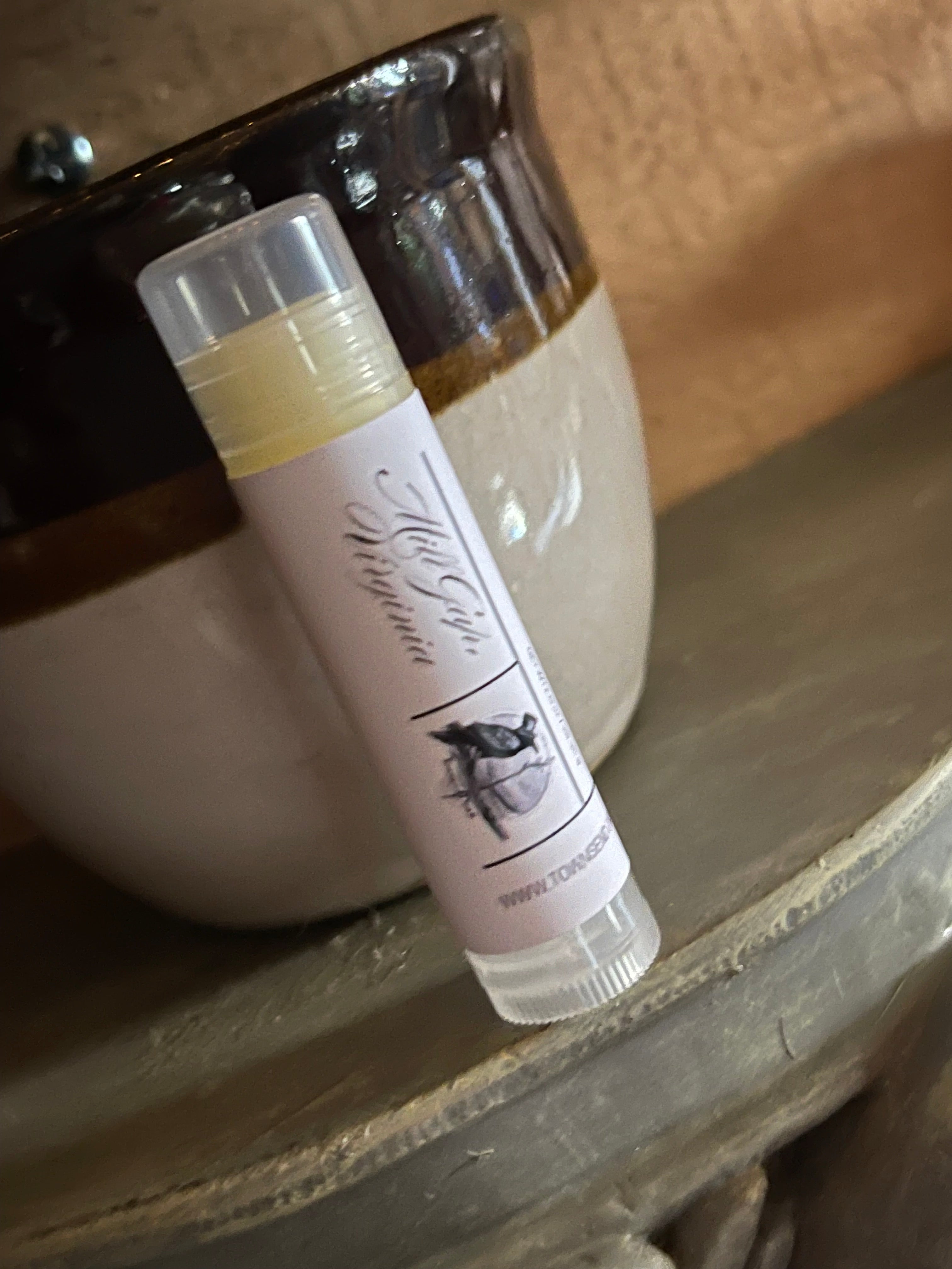 Natural Lip Balm with Mango Butter - Mint & Sweet Orange