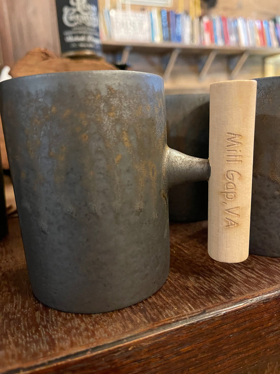 Mill Gap, VA Ceramic Mug with Iron Bronze Glaze!