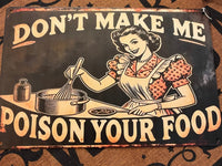 Metal Wall Plaques - Gotta Have a Sense of Humor!