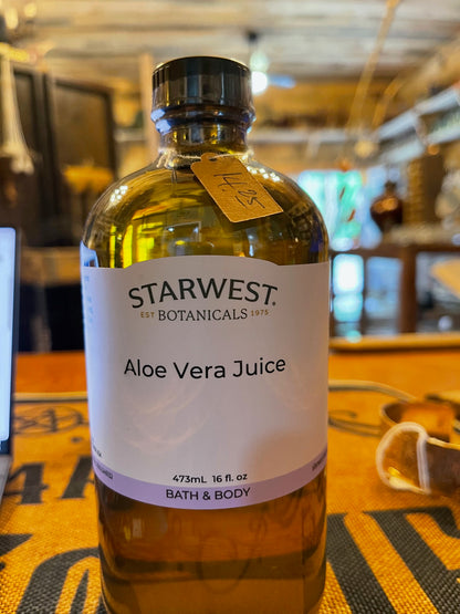 Aloe Vera Juice - Organic Aloe Vera Inner Leaf Juice (16 fl. oz)