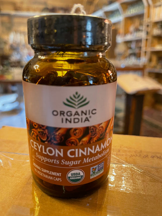 Ceylon Cinnamon - 90 Capsules (Organic)