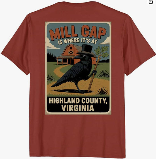 MILL GAP IS WHERE IT'S AT! T-shirt by Townsend Draft Goods