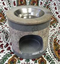Essential Oil OM Symbol Soapstone Diffuser